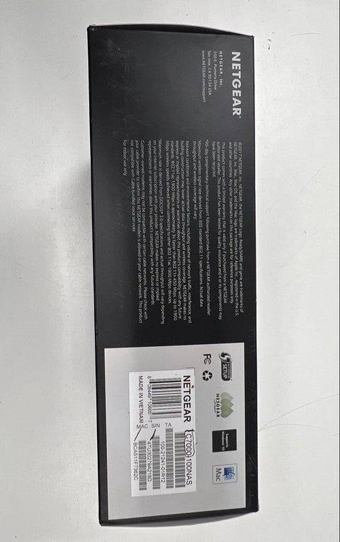 Netgear Nighthawk C7000v2 AC1900 WiFi Cable Modem Router DOCSIS 3.0 24x8