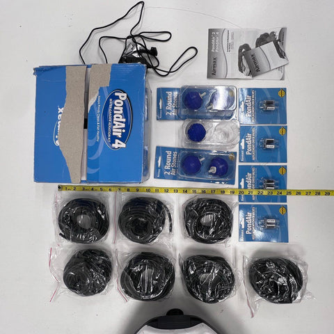 Aiper Scuba 800W Robotic Pool Cleaner & Airmax PondAir 4 Aeration Kit Lot