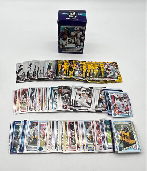 Football & Baseball Card Lot 2020s Panini Topps Mosaic Optic 3 Lbs See Photos