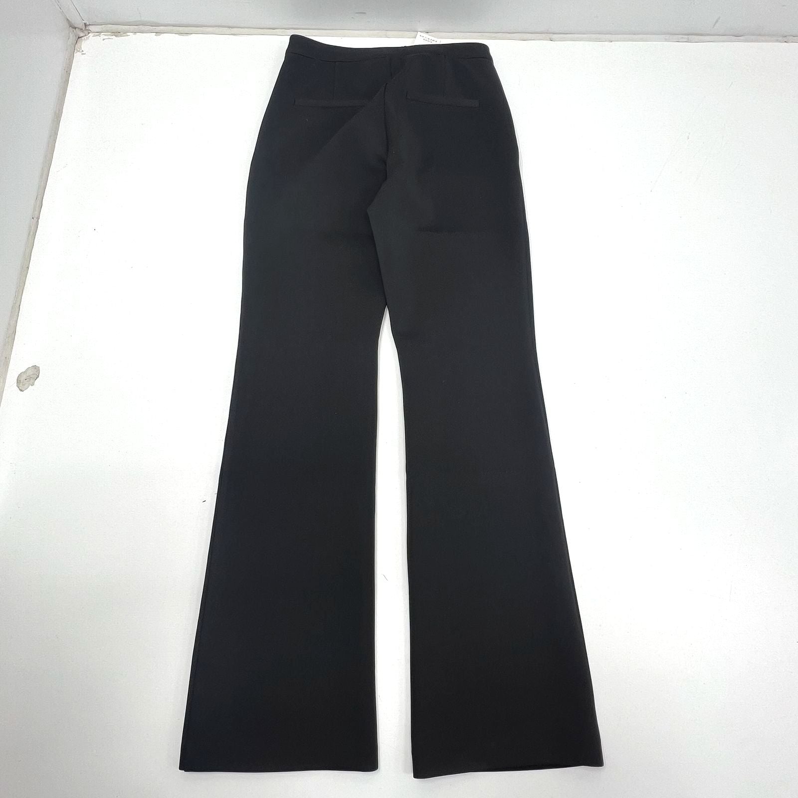 NWT Good American Black Slacks Dress Pants Women's Size 6/28 31" Inseam
