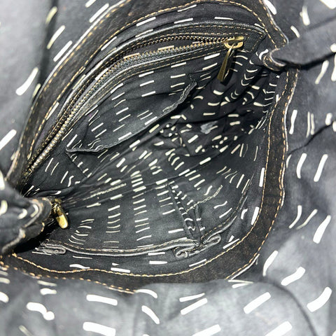 Rebecca Minkoff Copper Metallic Crackled Leather Flap Crossbody Bag Brass Tassel