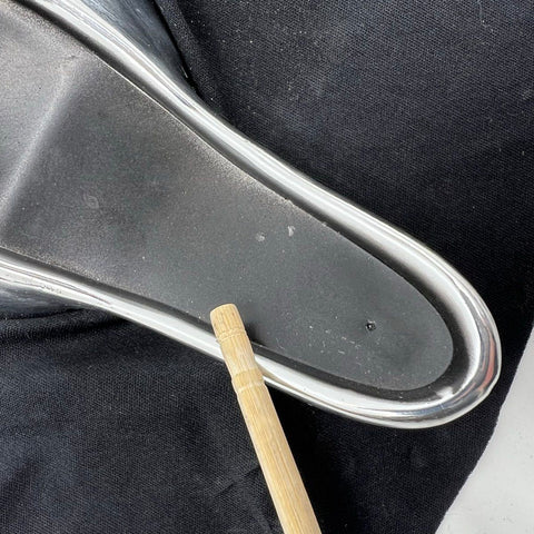 Vintage Easter Unlimited Scream Ghostface Mask Chrome Silver Halloween Costume