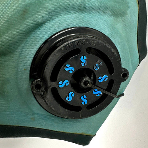 ScubaPro Buoyancy Compensator BC Vest Scuba Diving Large Vintage Green