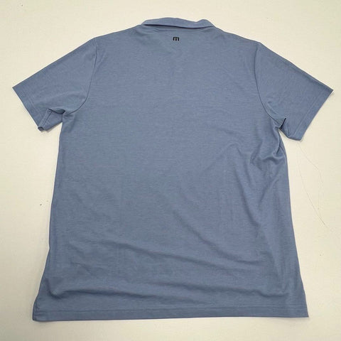 NWT TravisMathew Jadeyladybaby Golf Polo Shirt Heather Perfomance Sz XXL