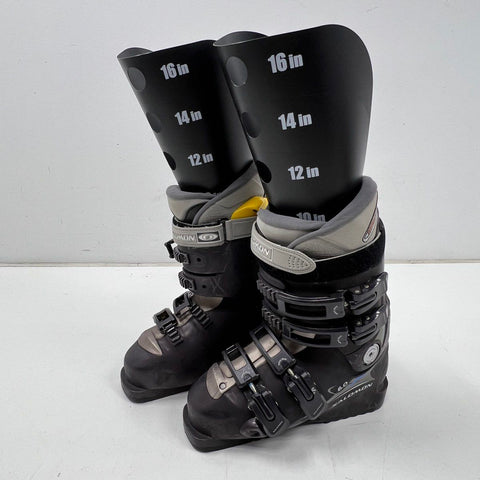 Salomon Performa 6.0 Women's Ski Boots Size 23.5 US 6 Black Flex 65-70