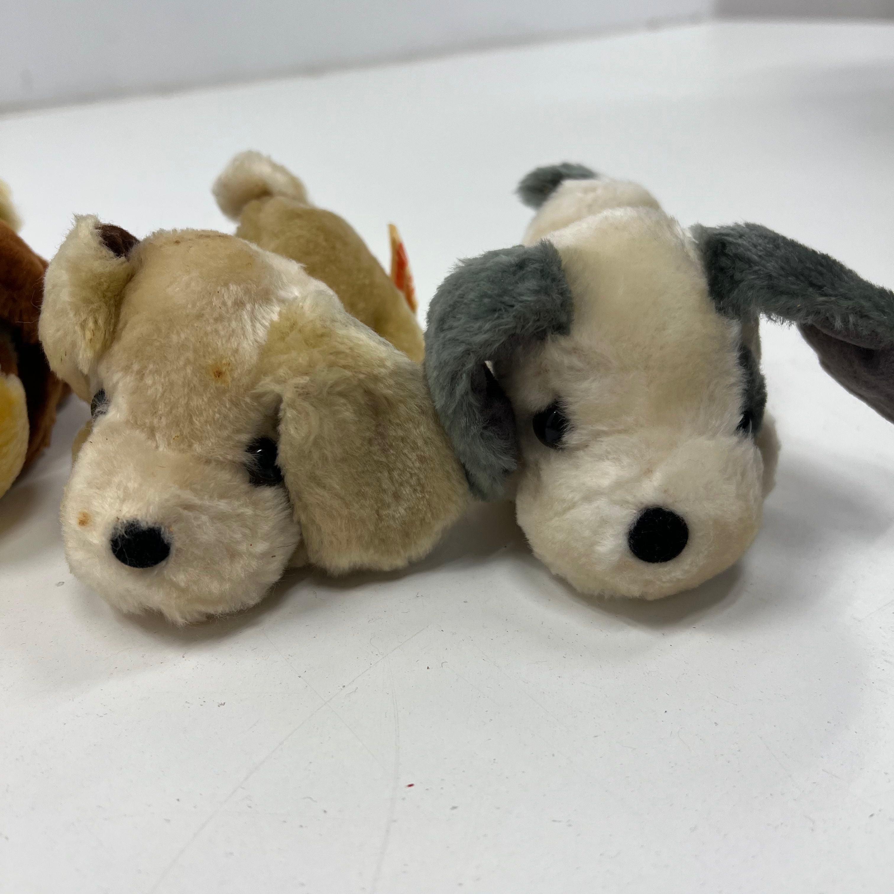 Vintage 1987 Sonic Drive-In Coney Pup Plush Toy Lot of 4 Nankung Promotions