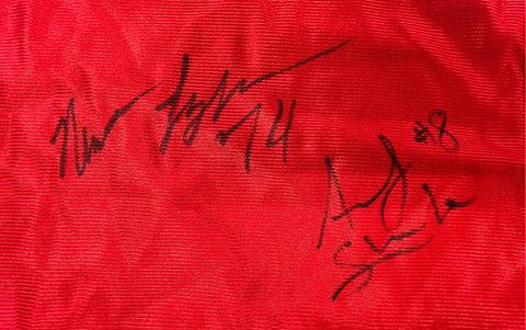 NCAA Nebraska Huskers Football Jersey #15 Autographed Signed Size L Red Vintage