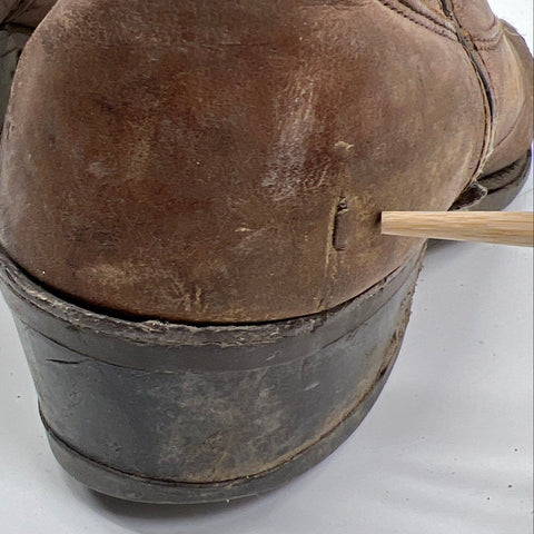 Dan Post 1902 Brown Leather Western Cowboy Boots Men's Size 8.5D