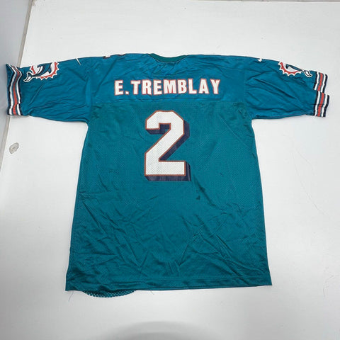 Vintage 90s Nike Miami Dolphins NFL Football Jersey Made in Korea Sz L