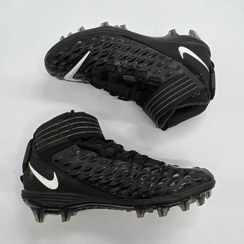 Nike Force Savage Elite 2 TD Black White Football Cleats Size 8