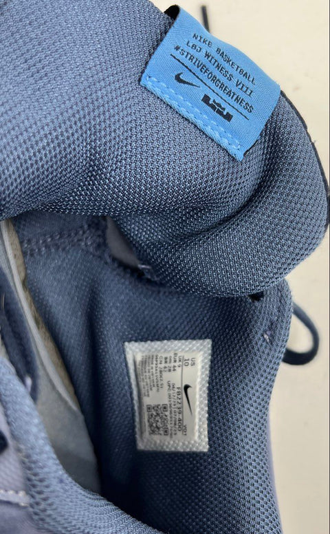 Lot of 2 Nike LeBron Witness VIII Basketball Shoes Sneakers Men's Size 10