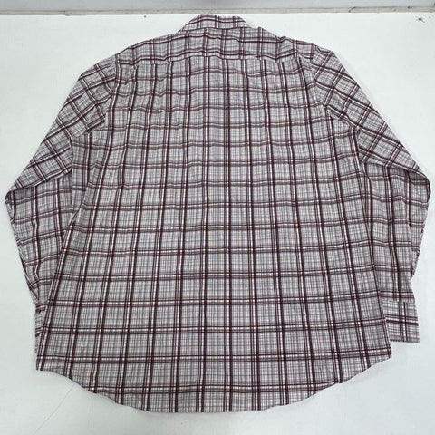 Egara Men's Lot of 2 Plaid Non-Iron Button Up Dress Shirts Size XL NWT