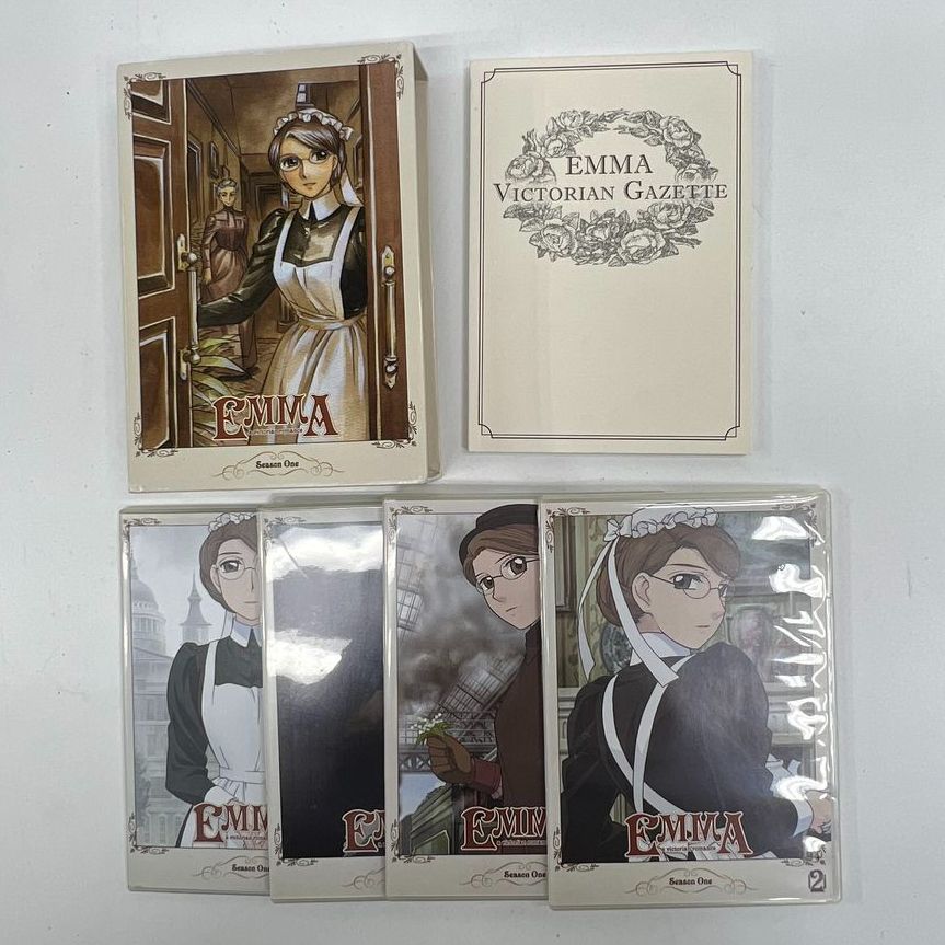 Emma A Victorian Romance Season One Anime DVD Box Set 4 Disc Nozomi Entertainm