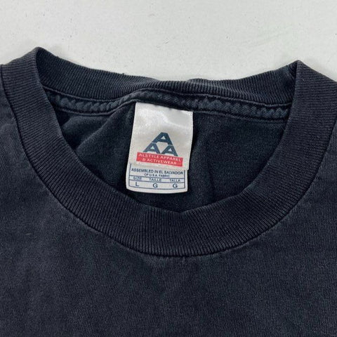 Vintage 90s The Rolling Stones Logo Band Tee T-Shirt AAA Double Stitch Sz L