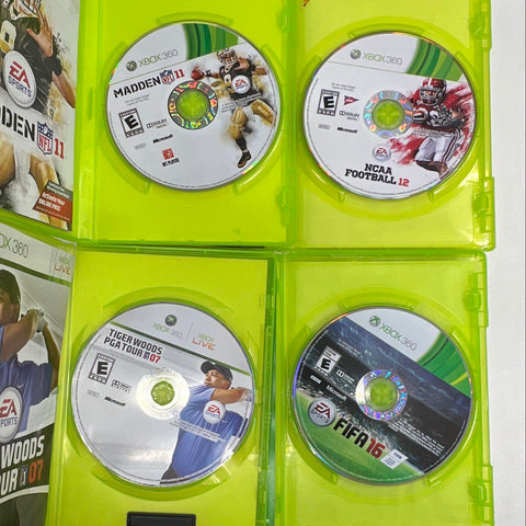 NCAA Football 12 Battlefield Fight Night Champion Xbox 360 12 Game Lot
