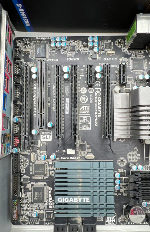 Gigabyte GA-990FXA-UD3 Motherboard AMD AM3+ Socket Untested As-Is