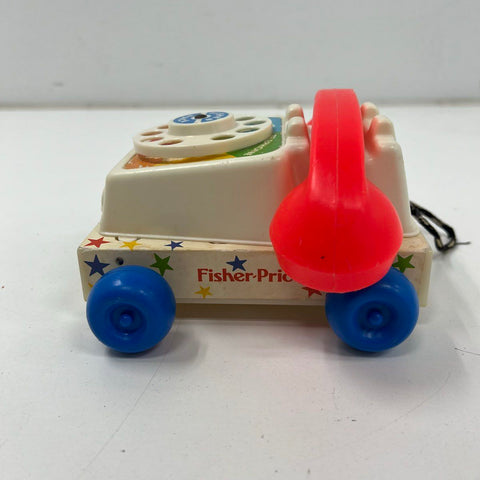 Vintage 70s 80s Fisher Price Chatter Phone Xylophone Metal Top Toy Lot