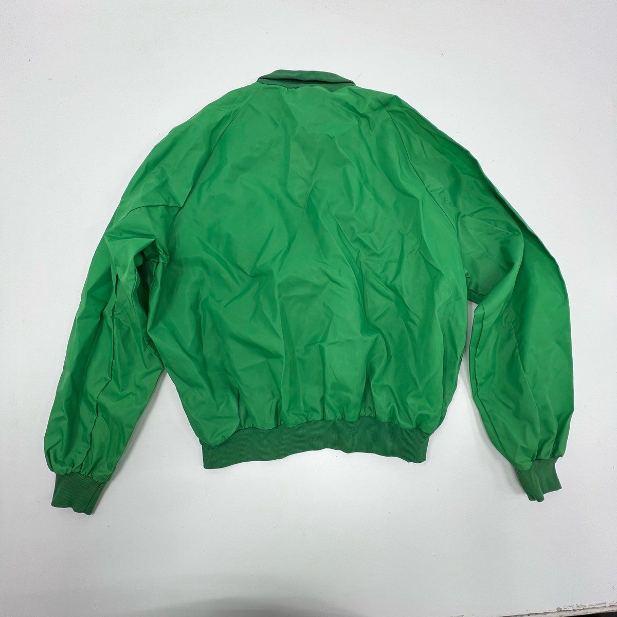 Vintage 80s John Deere Quarter Zip Pullover Windbreaker Jacket