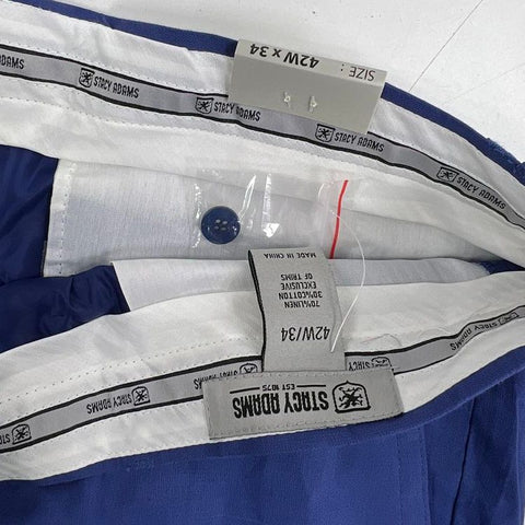 Stacy Adams Blue NWT Lot of 3 Linen Blend Shirt Set & T-Shirt Men's 3XL 42x34