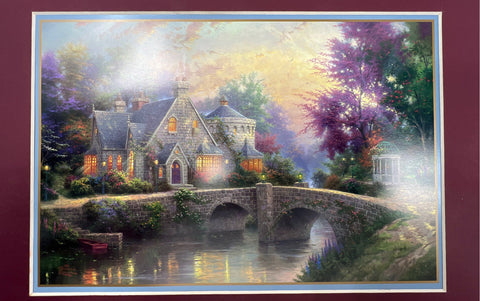 Thomas Kinkade Matted Collector's Print Lot 5 Works with COA Landscape 11x14