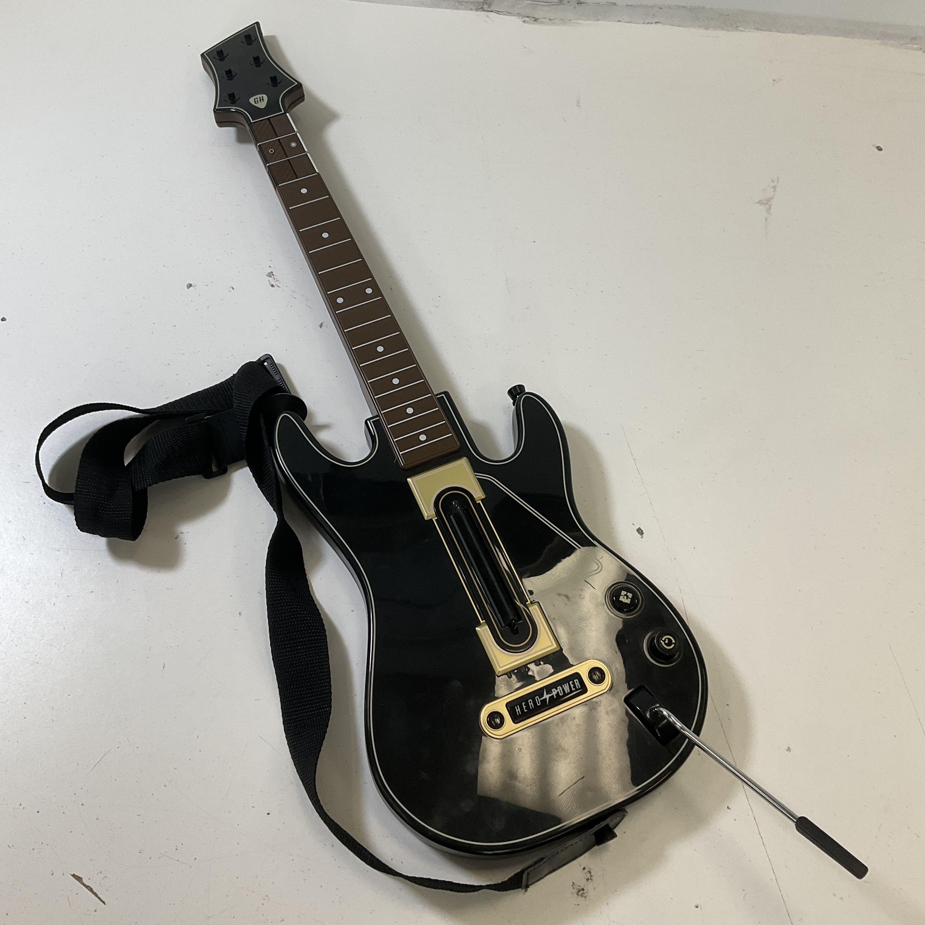 2 GUITAR HERO Activision on sale Wireless Controller 0000654 with Straps No Dongle