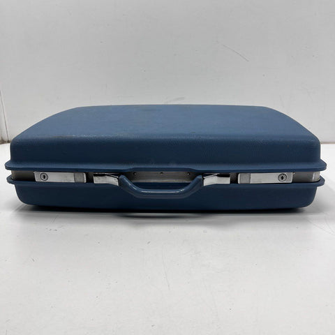 Vintage Samsonite Montbello II Blue Hardside Suitcase Luggage 24 Inch