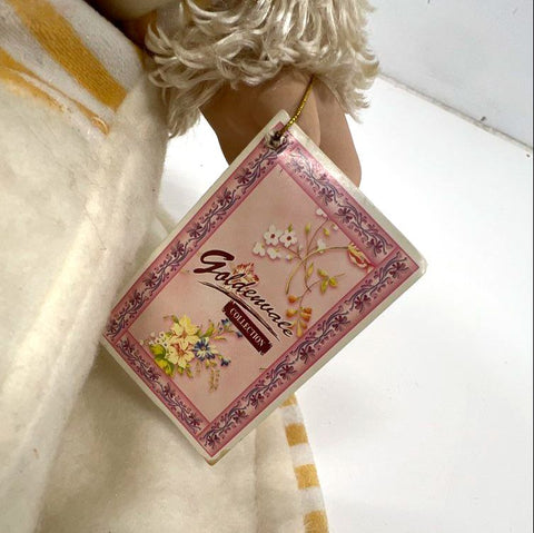 Goldenvale Artists Jasper Collectible Porcelain Doll 16 Inch With COA and Mat