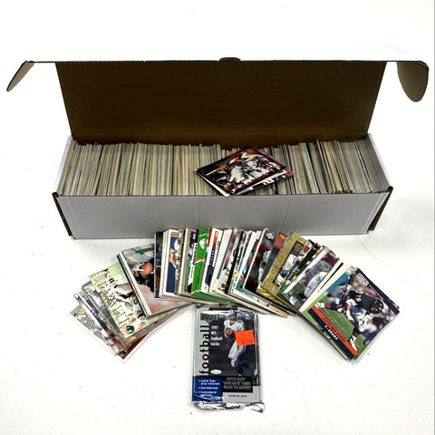 Football & Baseball Card Lot 1980s-90s Topps Upper Deck 3.6 Lbs See Photos
