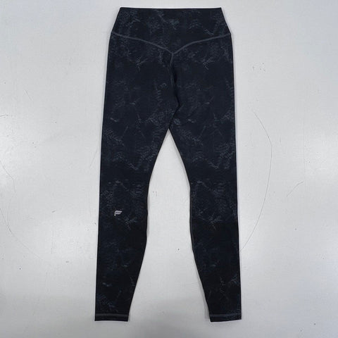 Fabletics Women's PureLuxe High-Waisted TLC Leggings Reptilia Black Sz S NWT