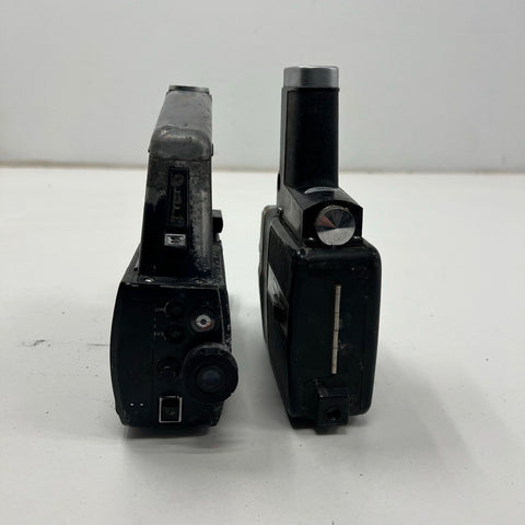 Vintage GAF ST/111 & Argus 804 Super 8 Movie Film Camera Lot Zoom Lens