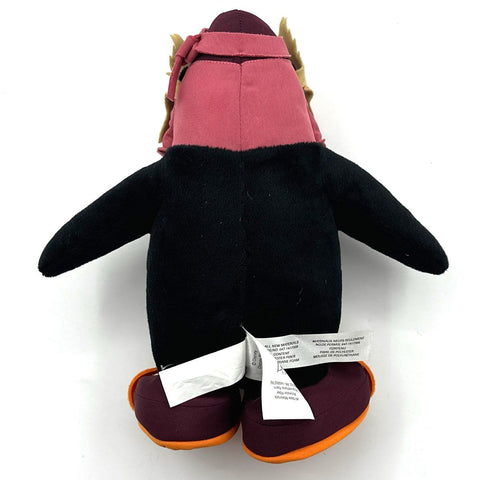 Disney Store Club Penguin Ninja Plush Masked Penguin 9 Inch Collectible