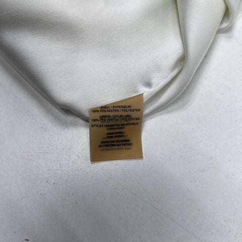 Alice & Olivia Women's Yellow Green Tie Dye Puff Sleeve Blouse Sz S