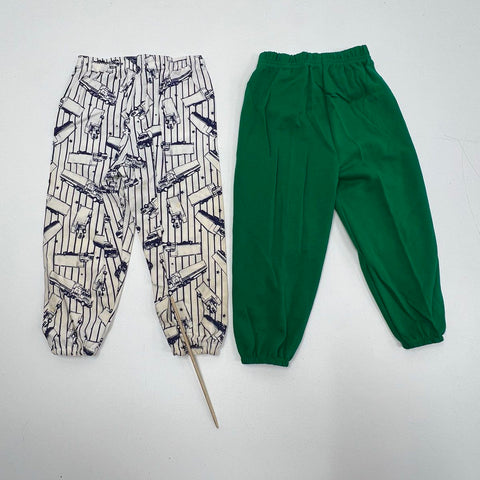 Vintage 90s Healthtex Mixed Lot of 8 Kids Play Pants Trousers Toddler NWT