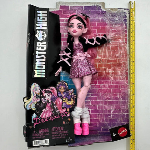 Mattel Monster High Draculaura Doll Generation 3 Pink Vampire G3 With Box