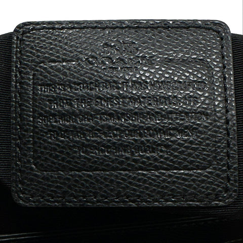 Coach Black Crossgrain Leather Triple Compartment Christie Carryall Tote Bag
