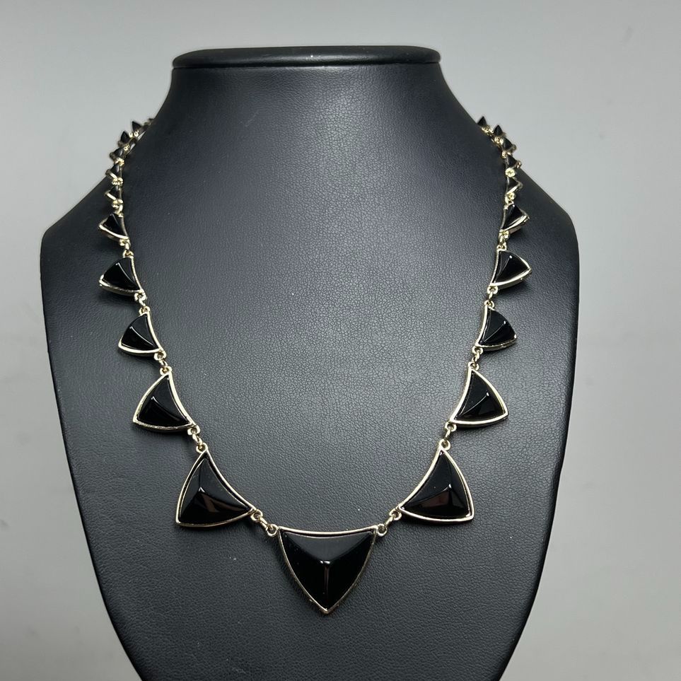 House of Harlow Gold and Black tones Necklace