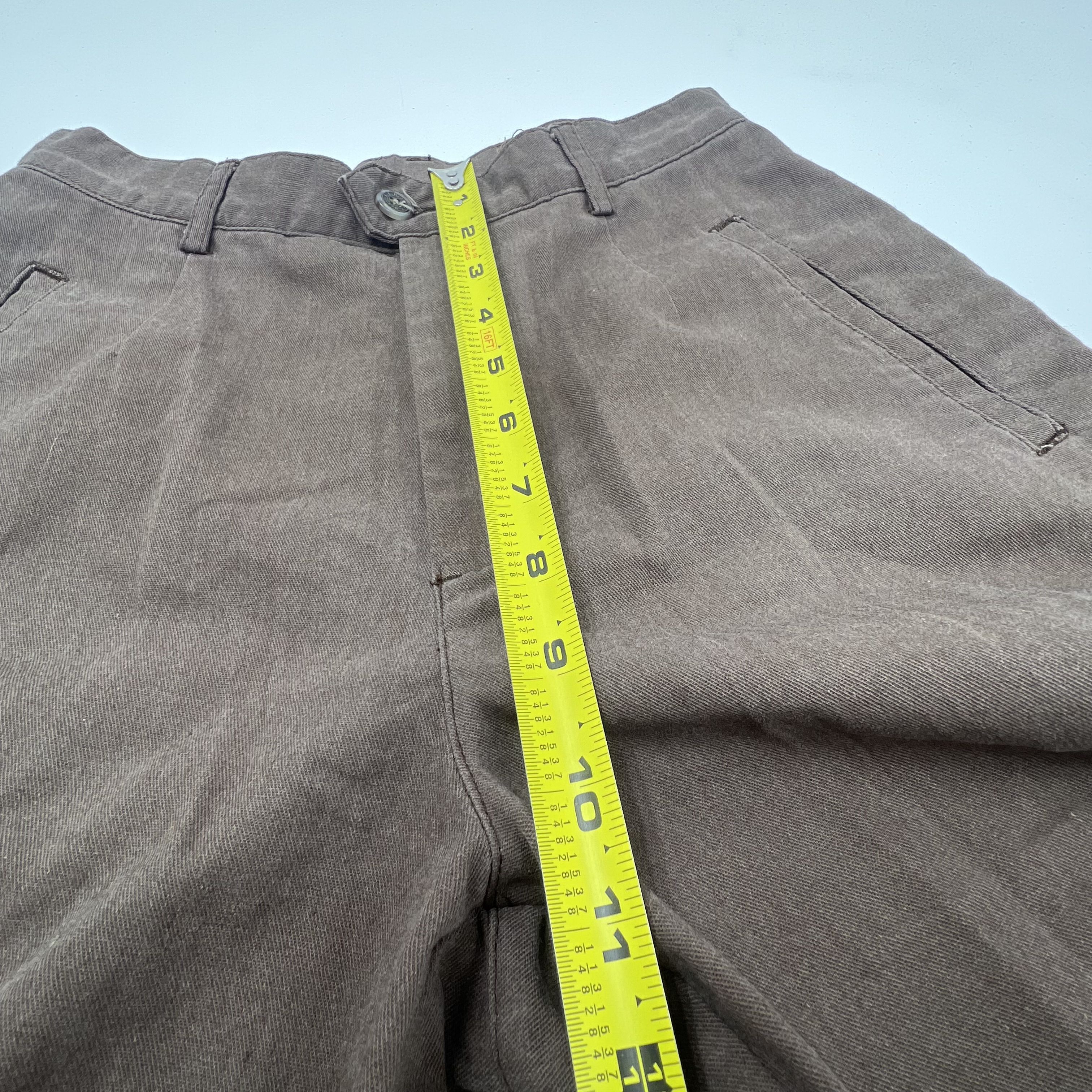 Vintage L.L. Bean Brown Cropped Pants Women's Small