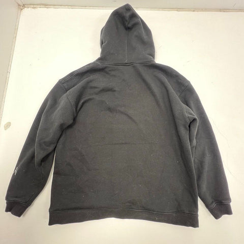 Volcom x Basquiat Mens I'm True To This Pullover Hoodie Black Embroidered XL