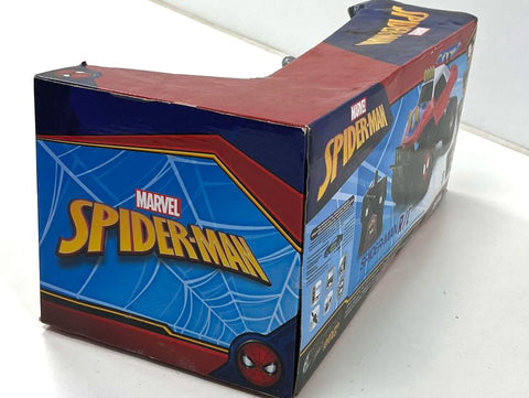 2018 Jada Toys Marvel Spider-Man RC Car Turbo Boost 2.4GHz Open Box