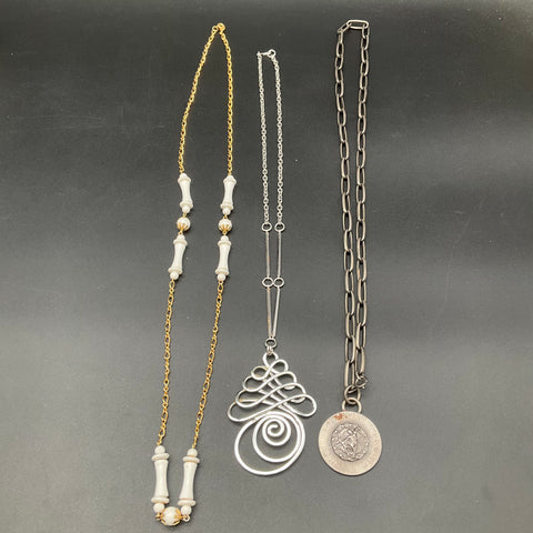 Vintage Sarah Coventry Monet Star Costume Jewelry Lot 9 Necklaces Bracelets