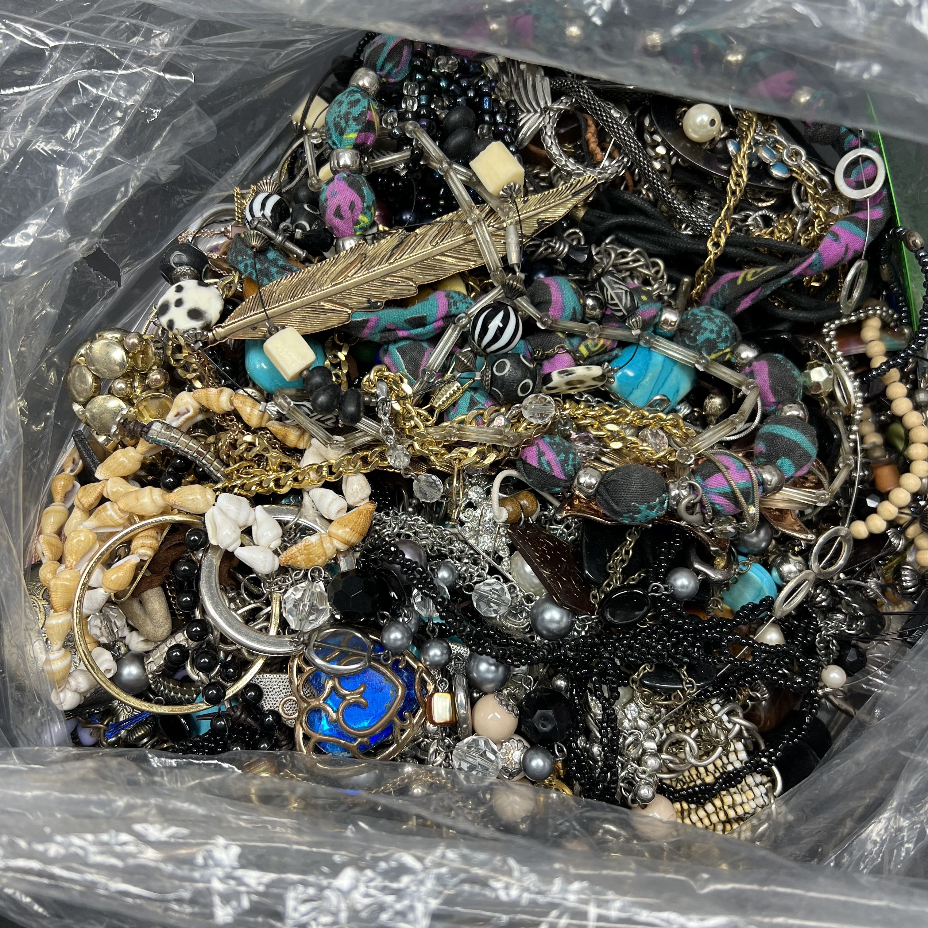 5LB Damaged Incomplete Broken Loose Jewelry Mix for Crafts Repair
