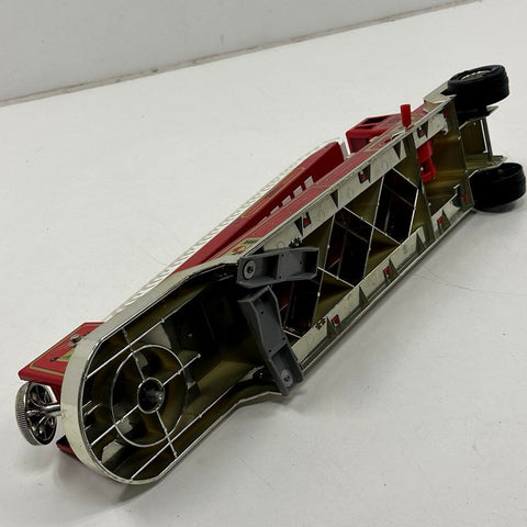 Vintage Tonka Aerial Ladder Fire Truck No 2 Made in USA 24 Inch Extending