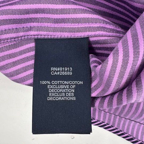 Robert Graham Men's Button-Down Shirts Lot of 2 Multicolor Striped Sz L