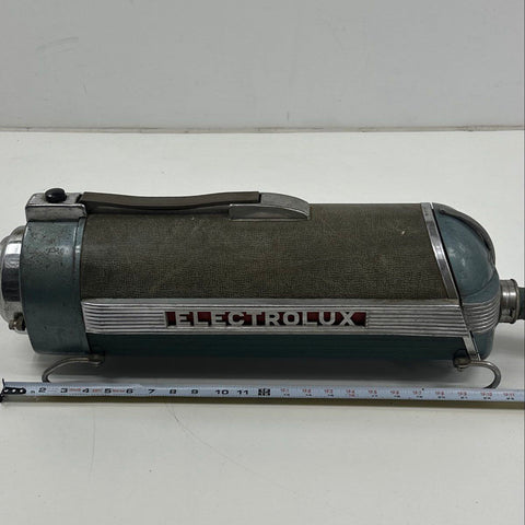 Vintage Electrolux Canister Vacuum Cleaner N94338T Blue Grey Mid Century