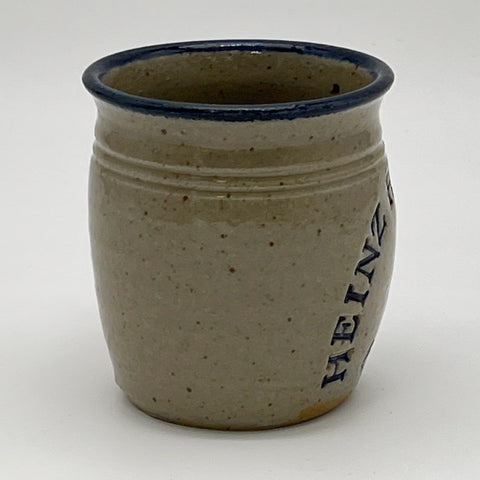 Heinz Homestyle Gravy Promotional Stoneware Mug Blue Speckled