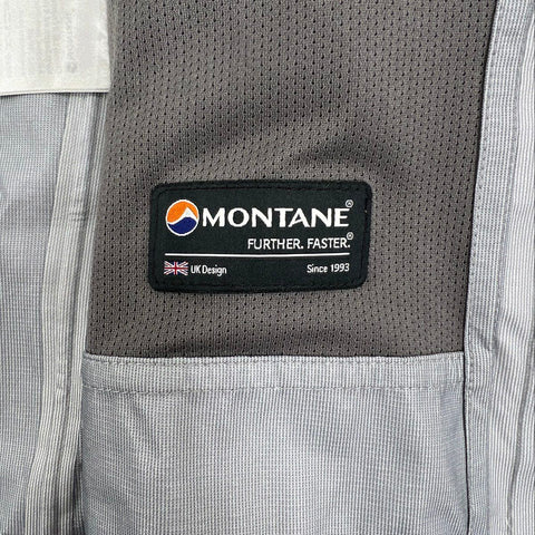 Montane Men's Alpine Pro Jacket Navy Blue Gore-Tex Hooded Rain Shell Sz S