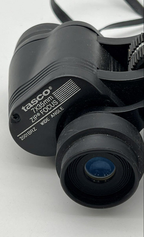 Tasco Binoculars 2001BRZ 7x35mm Zip Focus Wide Angle Fully Coated Optics