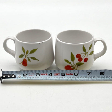 Noritake Berries 'N Such Progression China 14pc Set Mugs Plates Saucers Vintage