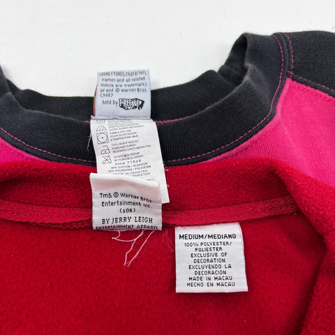 Looney Tunes Kids Sweatshirts Lot of 2 Tweety Bird Purrfect Red Pink Sz M XL