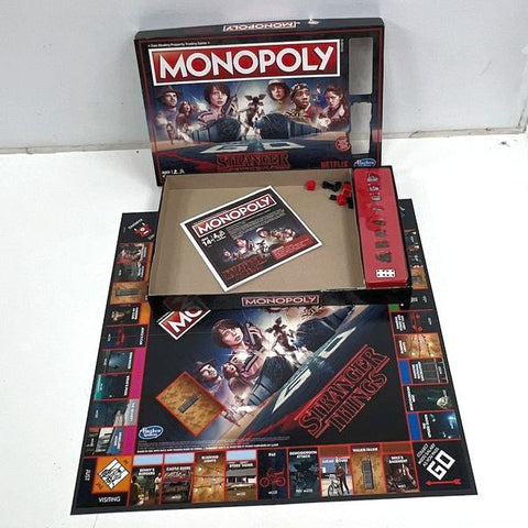 2017 Hasbro Stranger Things Monopoly Board Game Netflix Official Merchandise